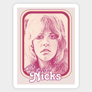 Stevie Nicks // Retro 70s Style Fan Design Sticker